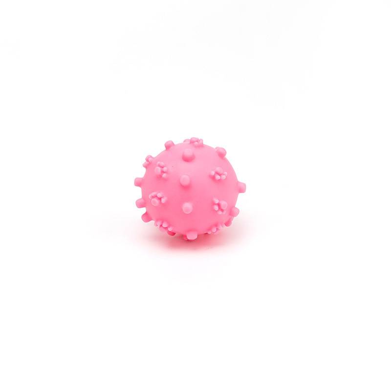 Pink spiny ball (5cm diameter)