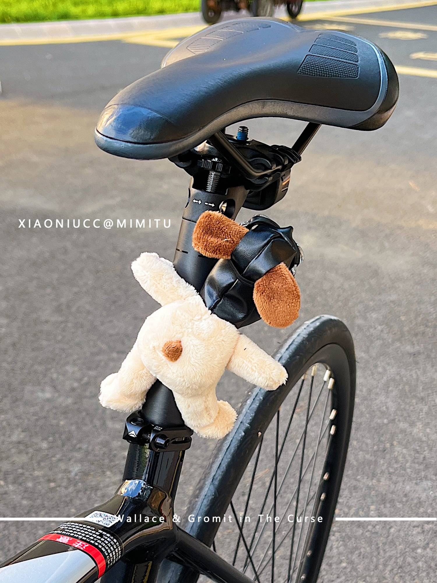 Bicycle pendant decorative cute creative vehicle handlebars, paparazzi mountain road motorcycle riding small accessories