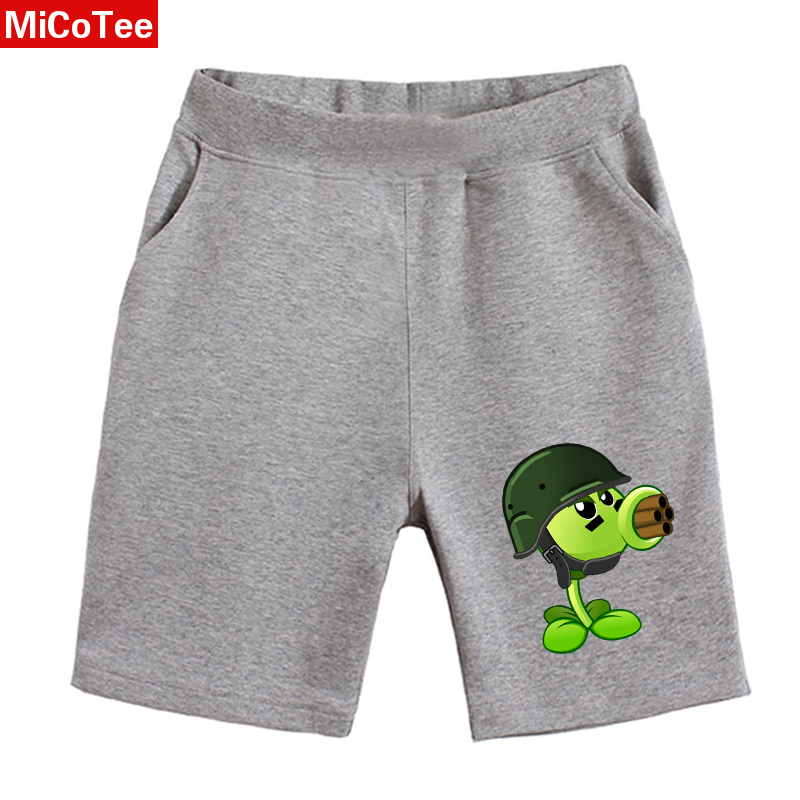 Gray shorts machine gun pea shooter