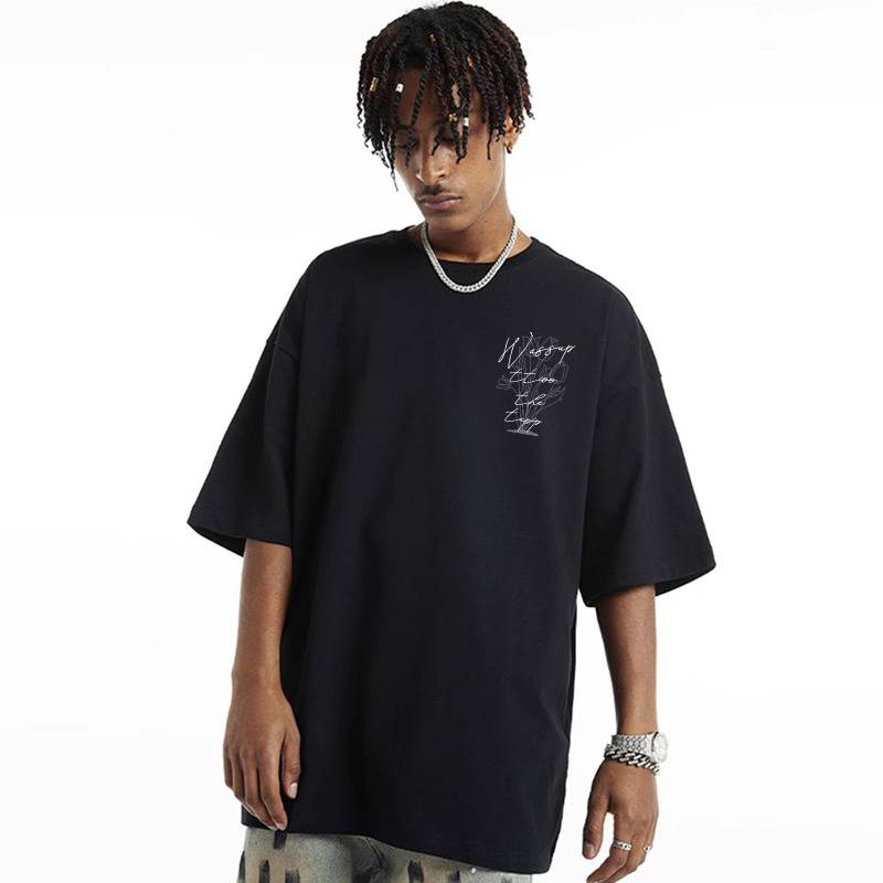 Wassup Visvim Rose Pure Cotton Short Sleeve American Basketball Training Server T -shirt Fitness Shooting Guo Chao
