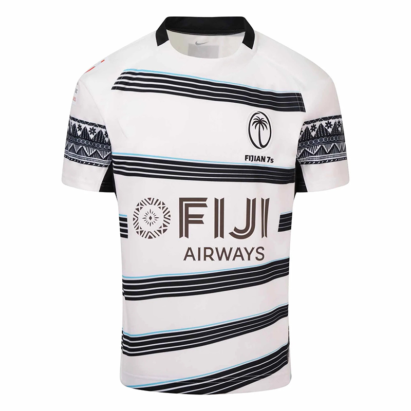 2023 Fiji seven -person main away away olive clothing Fiji Sevens Home/Away Rugby Jerse