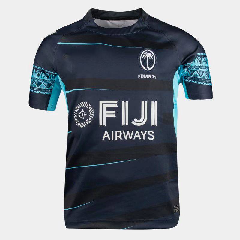 2023 Fiji seven -person main away away olive clothing Fiji Sevens Home/Away Rugby Jerse