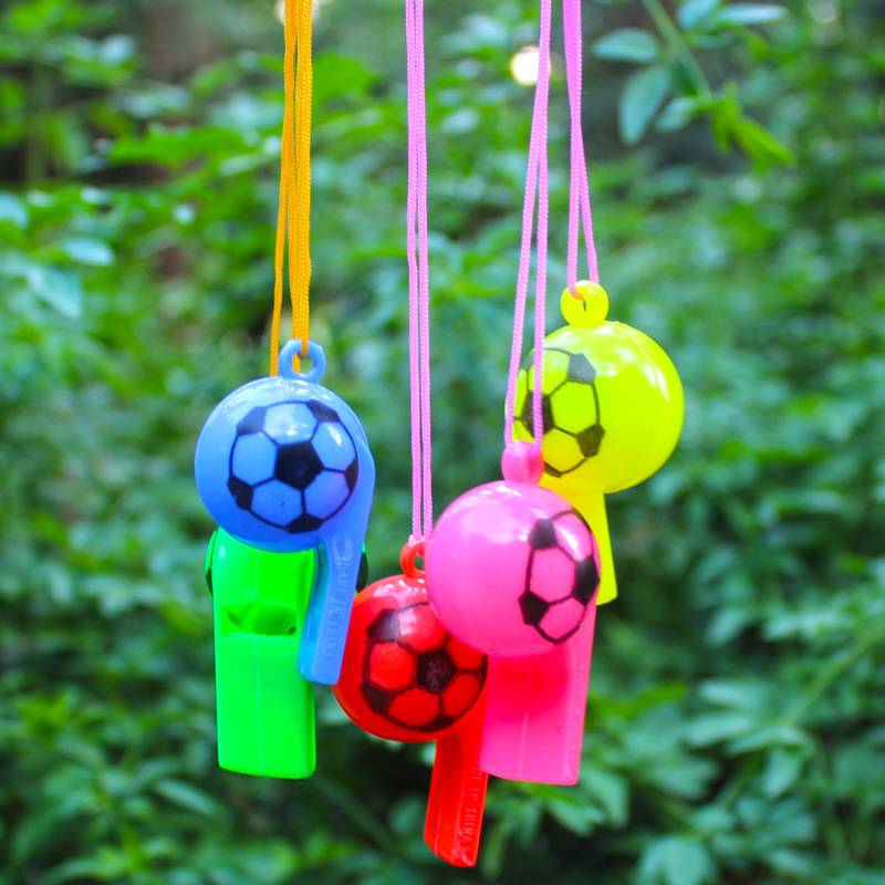10 children's mouth whistle [Mixed color]