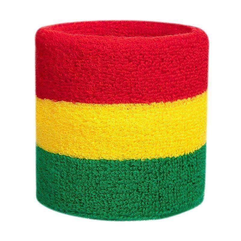 World Cup sports wrist cotton towels cloth stripe wrist belt men and women running fitness basketball tennis protective