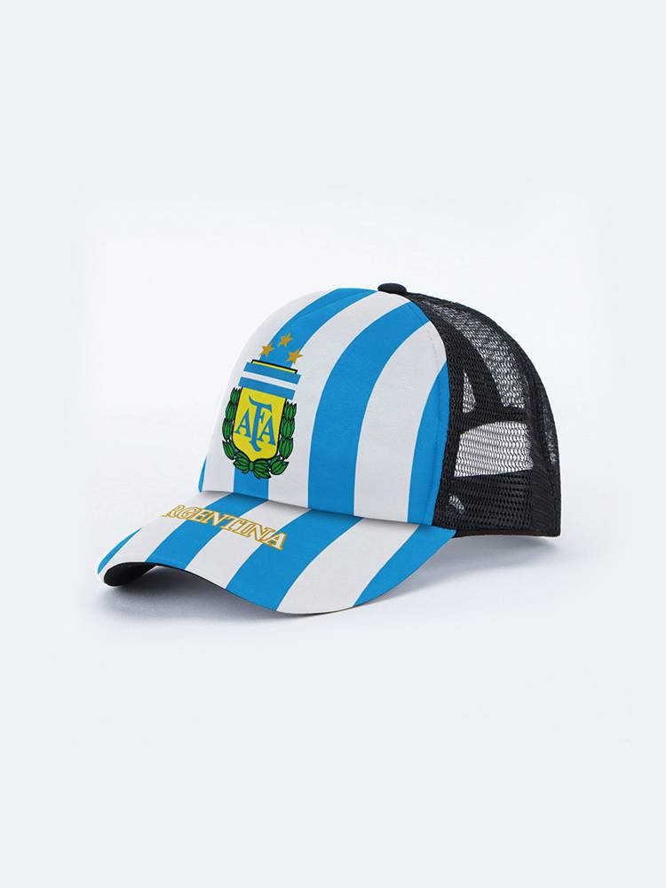 Soccer World Cup hat de la Argentinian Argentinian fan of Quasi, France