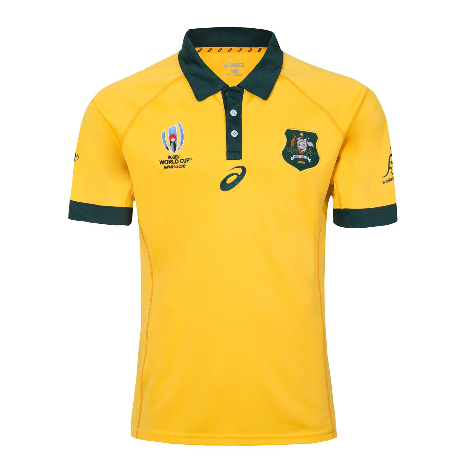 2019 Rugby World Cup Australia's main away olive clothing T -shirt POLO jersey Rugby Jerseys