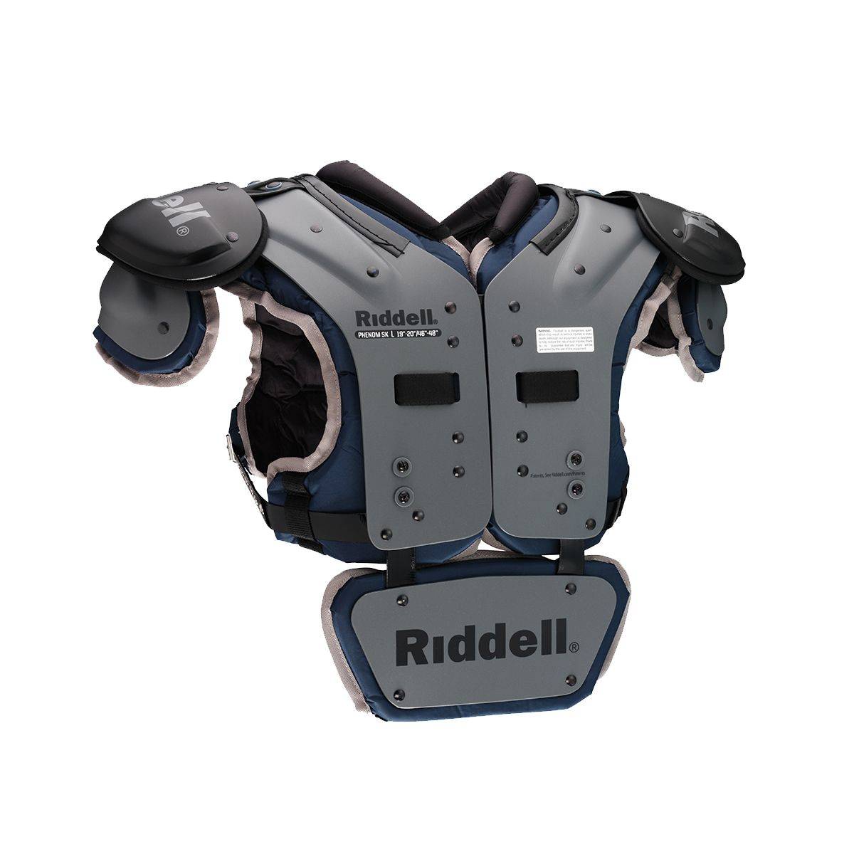 American rugby armor Riddell Phenom adult armor shoulder armor rugby equipment basic breastplate