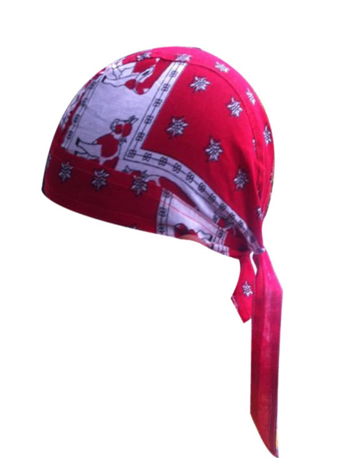 Hip -hop hip -hop, pirate hat, puppet scarf adult hat full cotton deformation worm pirate hat