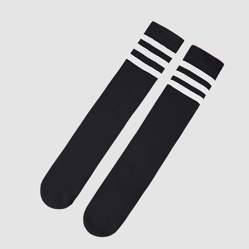 Black and white socks
