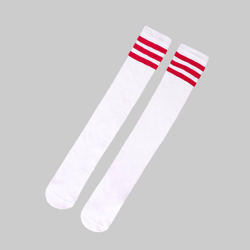 White and red sticks