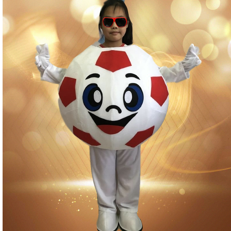 Children's Football Cartoon Puppet Clothing Games mascot basketball football props display doll table tennis uniform