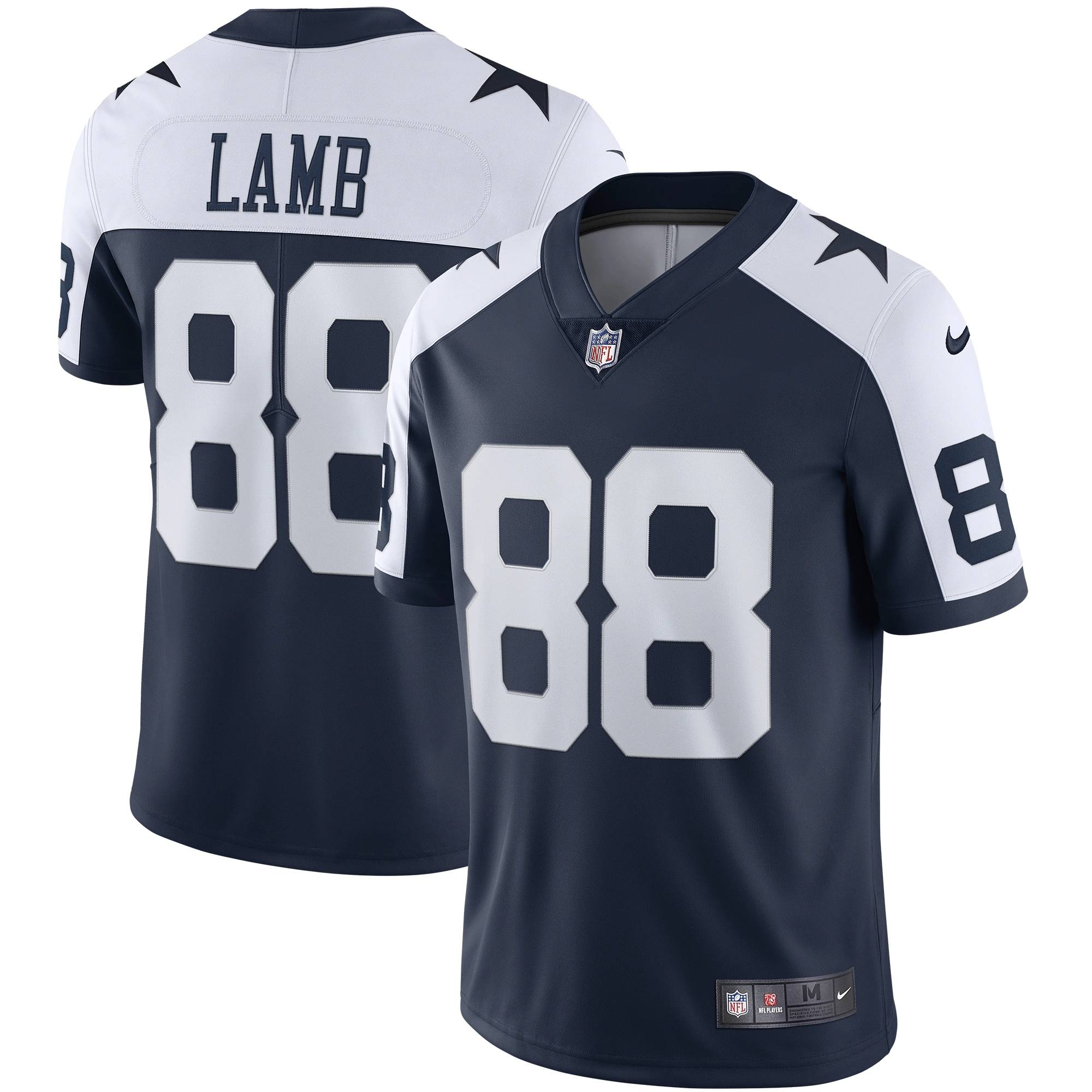 NFL rugby ball uniform Cowboys Dallas denim 88#lamb 55#vanderesch embroidery jersey