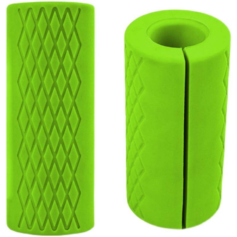 Silicone bar dumb bell grilled set force training anti -skid protection bleeding gloves fitness equipment gloves handle cover