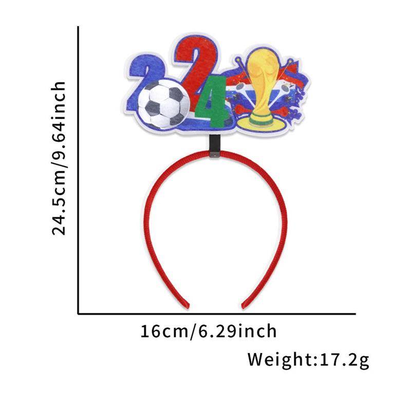 2024 European Cup Football Glasses Come on Football Headpowers Atmosphere Small Graduated Glasses Handing Towers