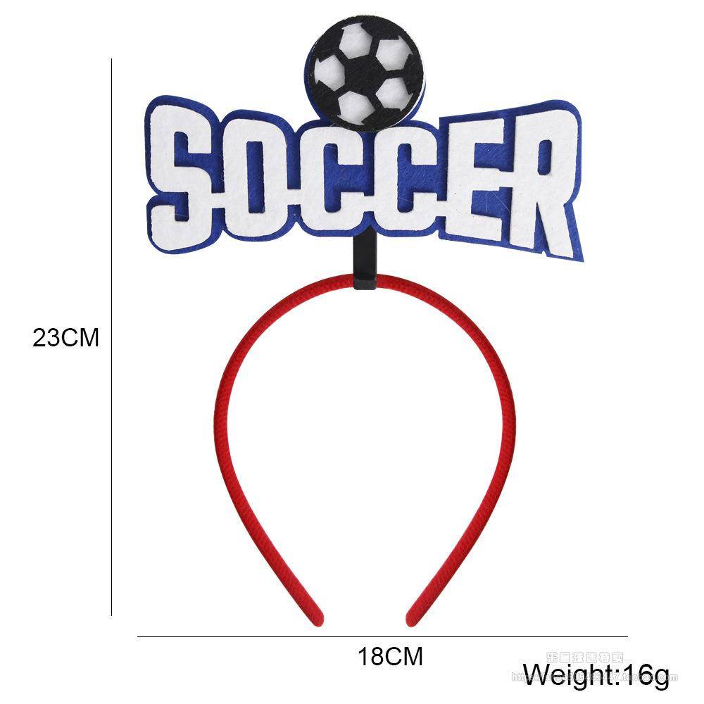 Blue Soccer football model