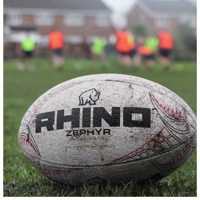 Rhino British Rugby Zephyr Training Entruster Rugby 4/5 Ball Ball Double Skin 100%Import