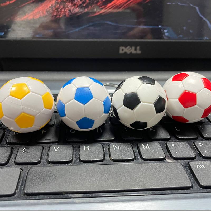 2024 German European Cup Small Football Key Buckle Men and Women Key Pendant Football Souvenirs Creative Small Gift