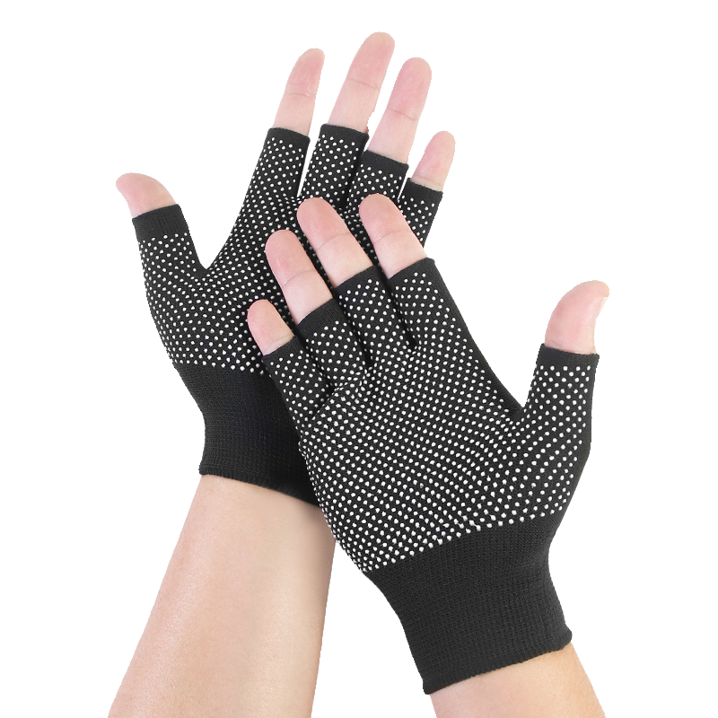 Special gloves, badminton table tennis tennis outdoor sports anti -slip fitness riding anti -cocoon left and right hands