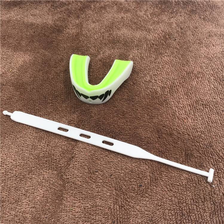 Tooth protective braces boxing Thai Thai Taekwondo Martial Arts Sanda Blue Ball Rugby Rugby Luck Bands Side