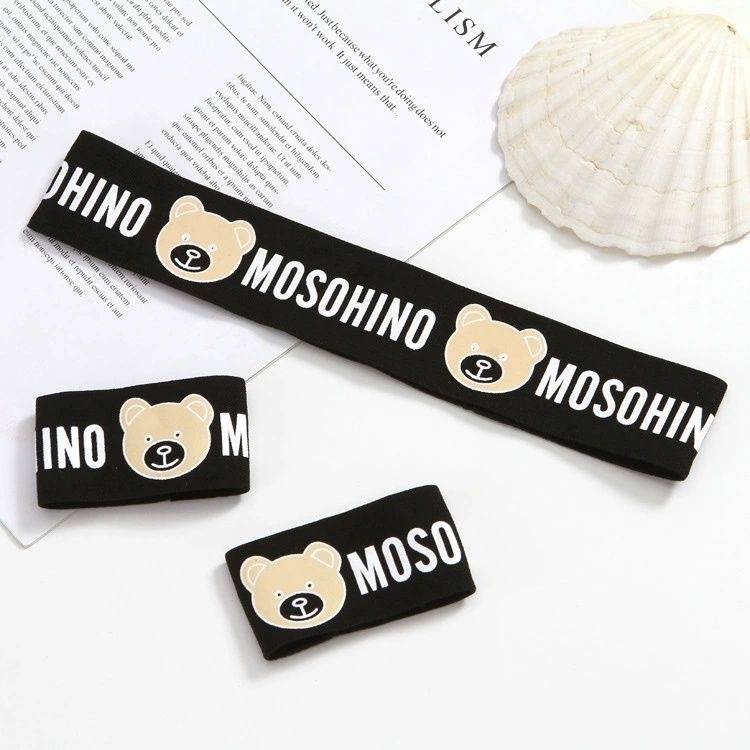 Bear black bottom (headband + wrist)