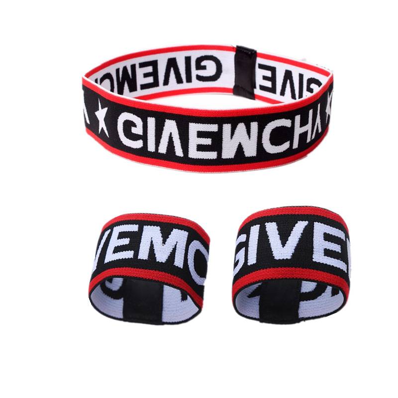 Givenchy black background (head wearing+wrist care)