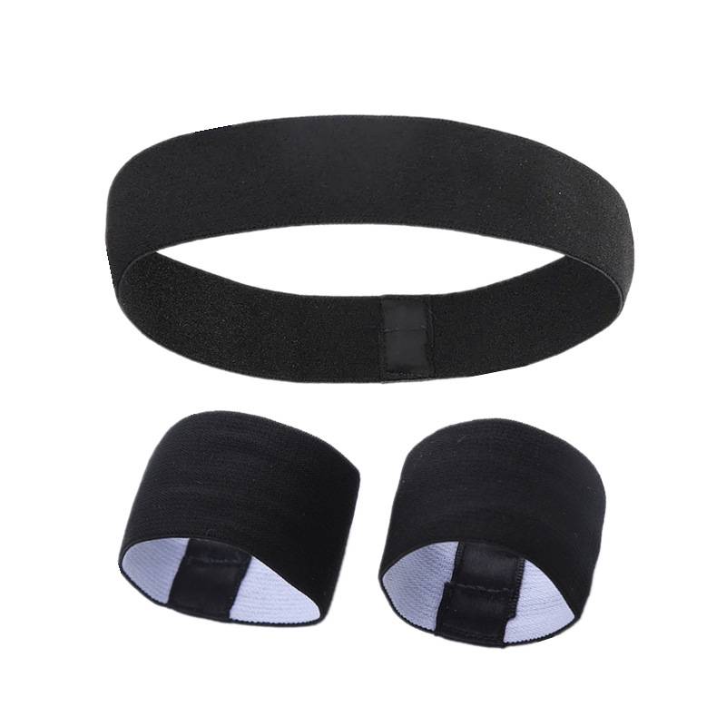 Pure black (headband + wrist care)