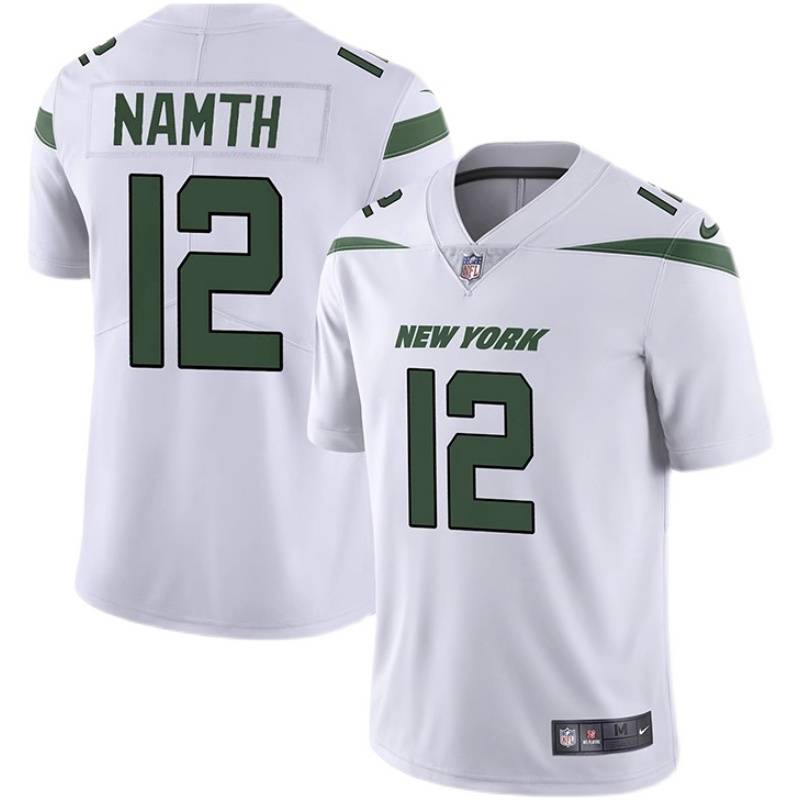NFL New York Jet New York Jets Rugby Unit No. 12 Joe Namath jersey embroidery men's clothing