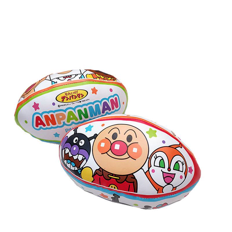 Japanese bread superhuman babies and children's soft hands grab the leather football leather ball safety material training grasping and soothing toys