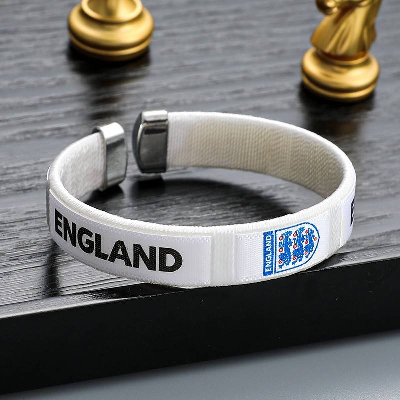 Weaving wristband England