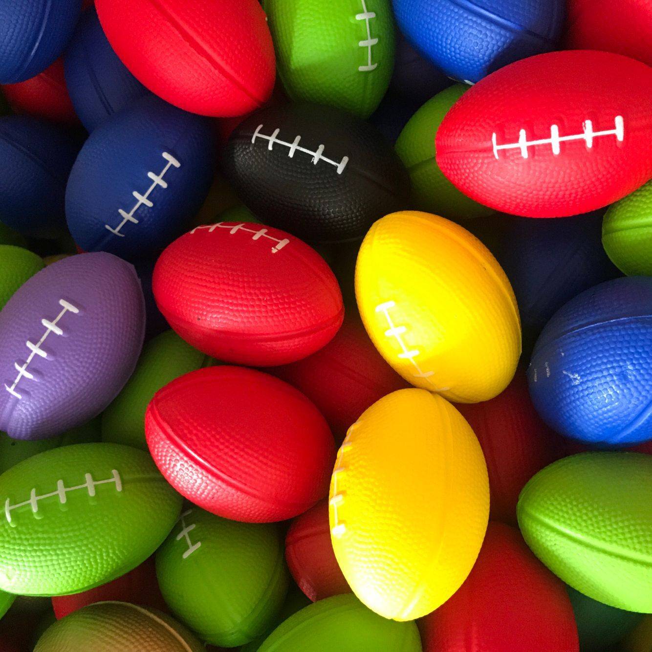 Free shipping PU sponge ball rugby advertising gift ball decompression and venting children's toy ball can customize logo