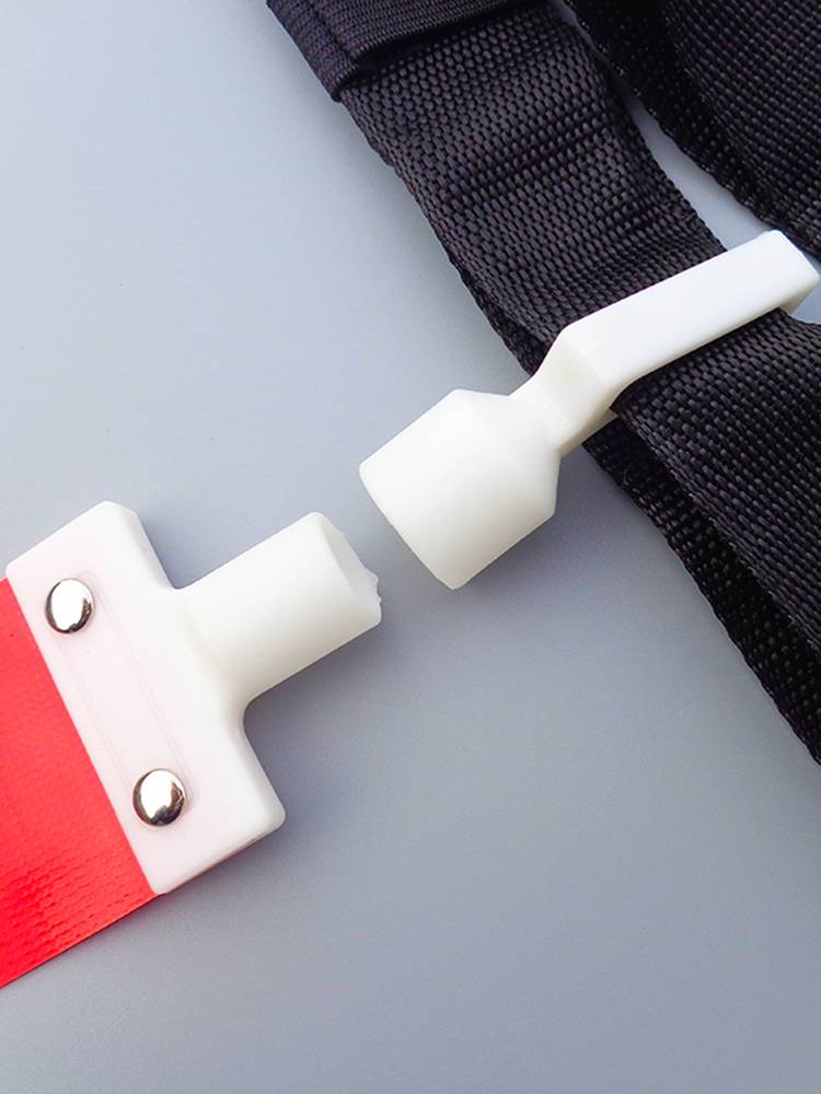 Waist flag American rugby card to tear magic sticks to air buckle professional training children adults universal array can be customized