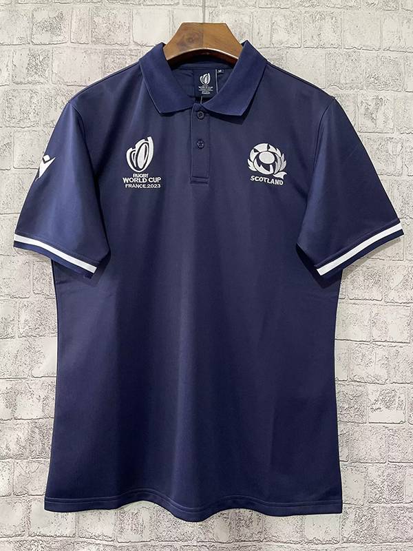 2023 French World Cup Scottish T-shirt Rugby Uniform Scotland T-Shirt Rugby Jesery