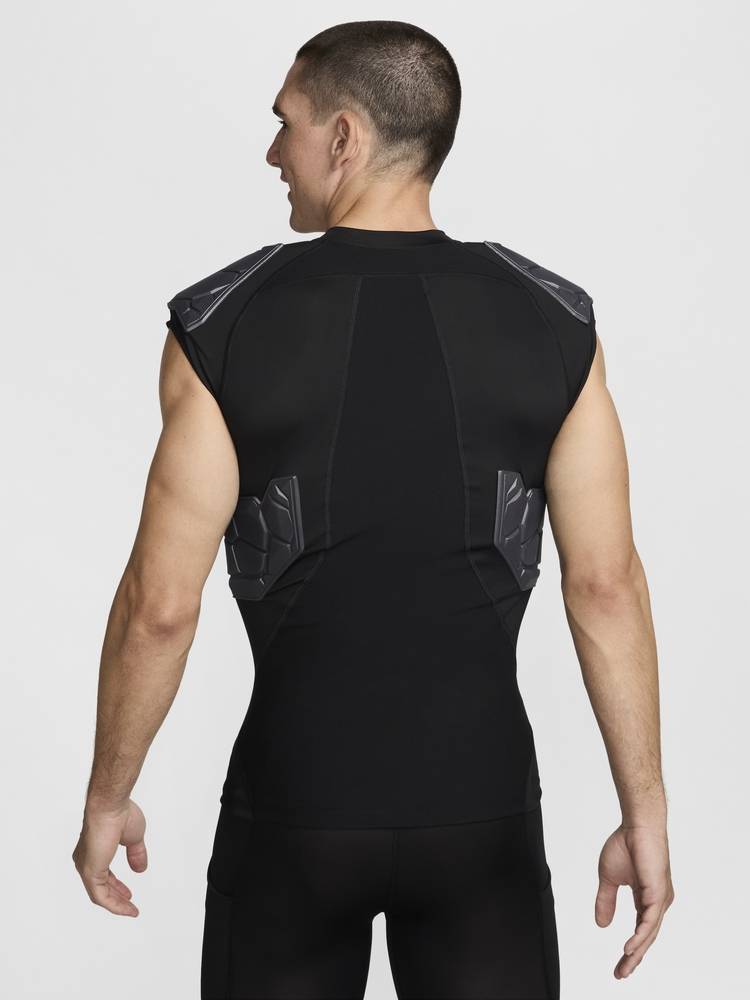 Nike Nike official Pro men's fast dry four pad training tops autumn rugby splicing AQ2733