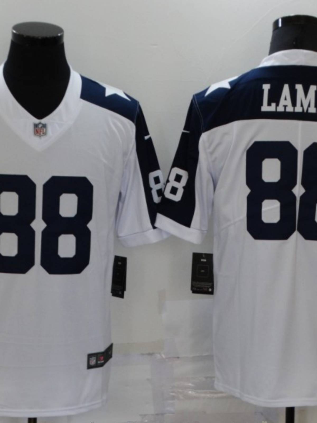 NFL jersey Dallas Cowboys Dallas denim team No. 88 LAMB embroidery ball clothes T -shirt baseball uniform