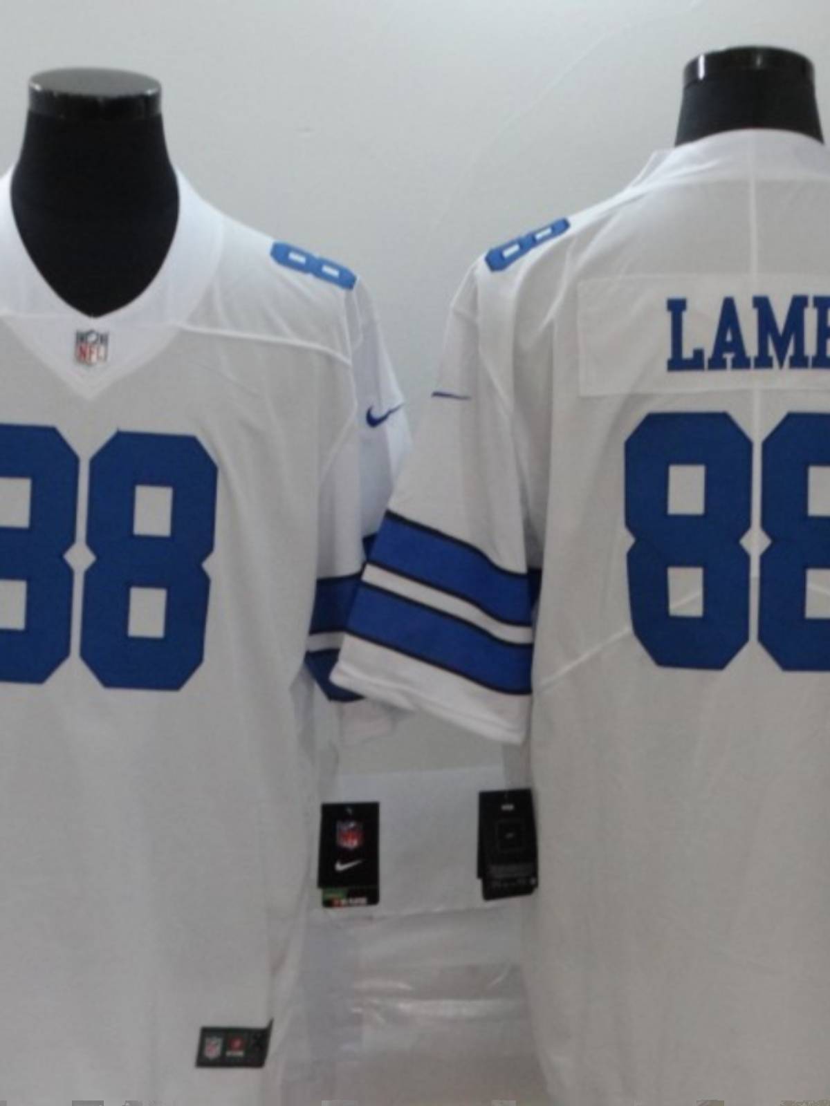 NFL jersey Dallas Cowboys Dallas denim team No. 88 LAMB embroidery ball clothes T -shirt baseball uniform