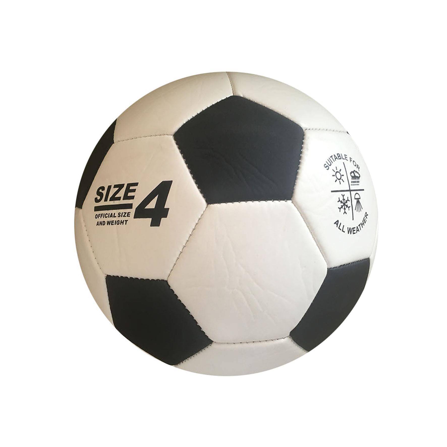 No. 4 PU Football, Middle School Entrance Examination for Middle School Entrance Examinations, Black and White Block PVC Football