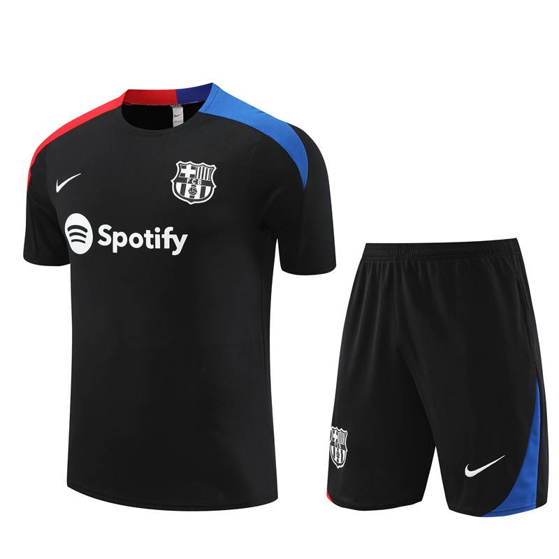 Real Madrid short -sleeved football uniform 24 Barcelona Barcelona AC Milan adult children custom competition football uniform Messi