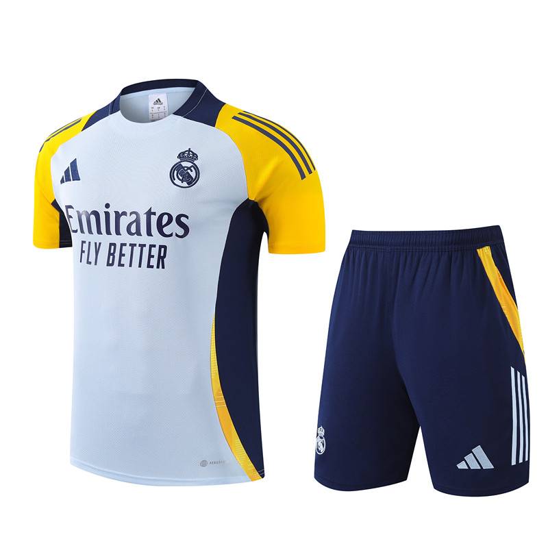 Real Madrid short -sleeved football uniform 24 Barcelona Barcelona AC Milan adult children custom competition football uniform Messi