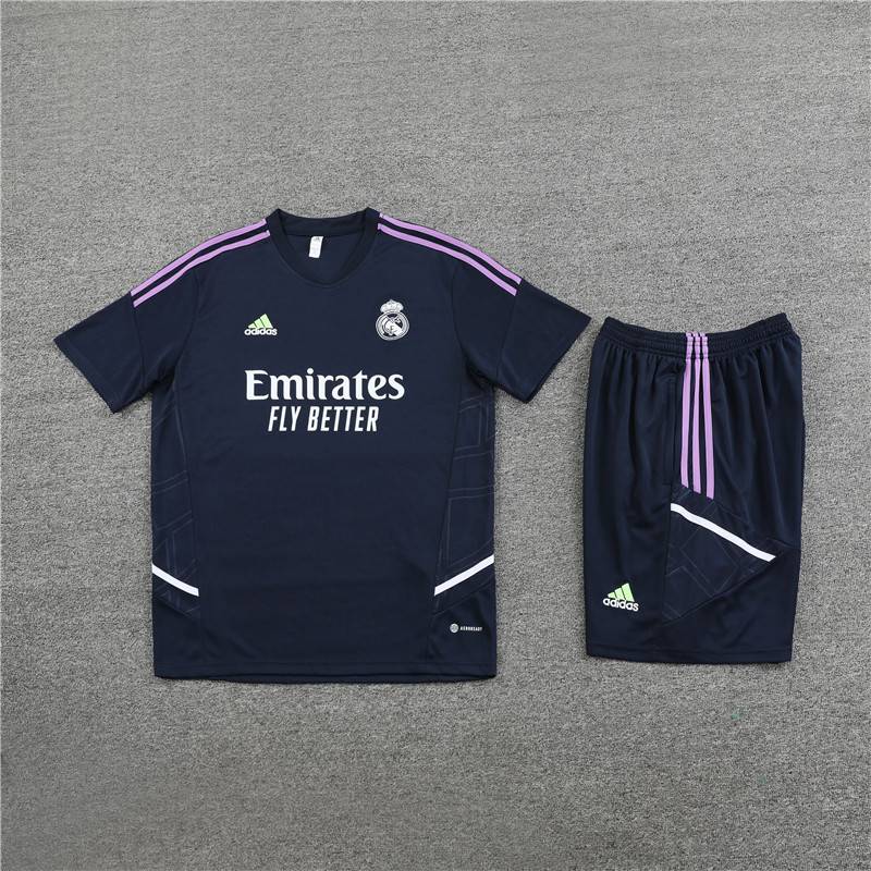 Real Madrid short -sleeved football uniform 24 Barcelona Barcelona AC Milan adult children custom competition football uniform Messi