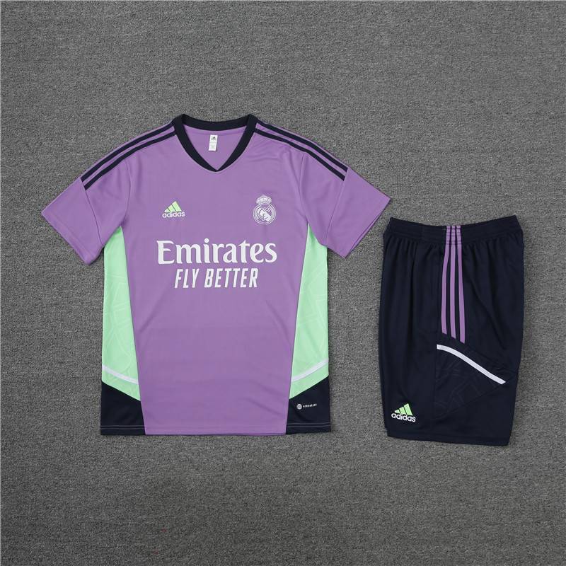 Real Madrid short -sleeved football uniform 24 Barcelona Barcelona AC Milan adult children custom competition football uniform Messi