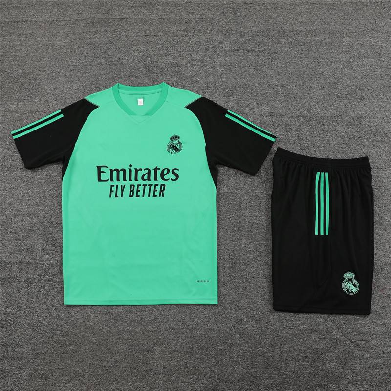 Real Madrid short -sleeved football uniform 24 Barcelona Barcelona AC Milan adult children custom competition football uniform Messi