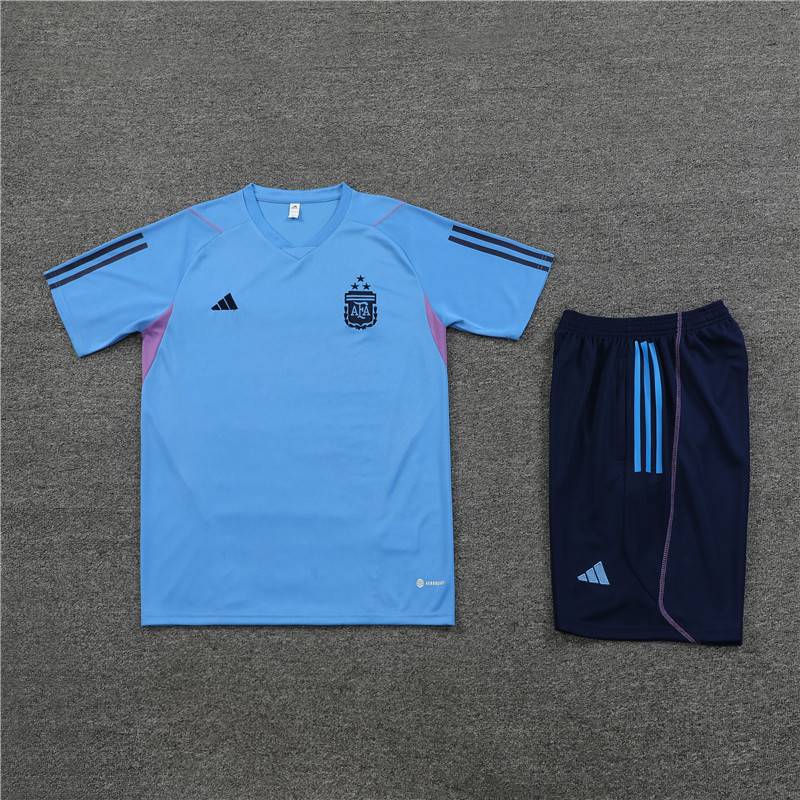 Real Madrid short -sleeved football uniform 24 Barcelona Barcelona AC Milan adult children custom competition football uniform Messi