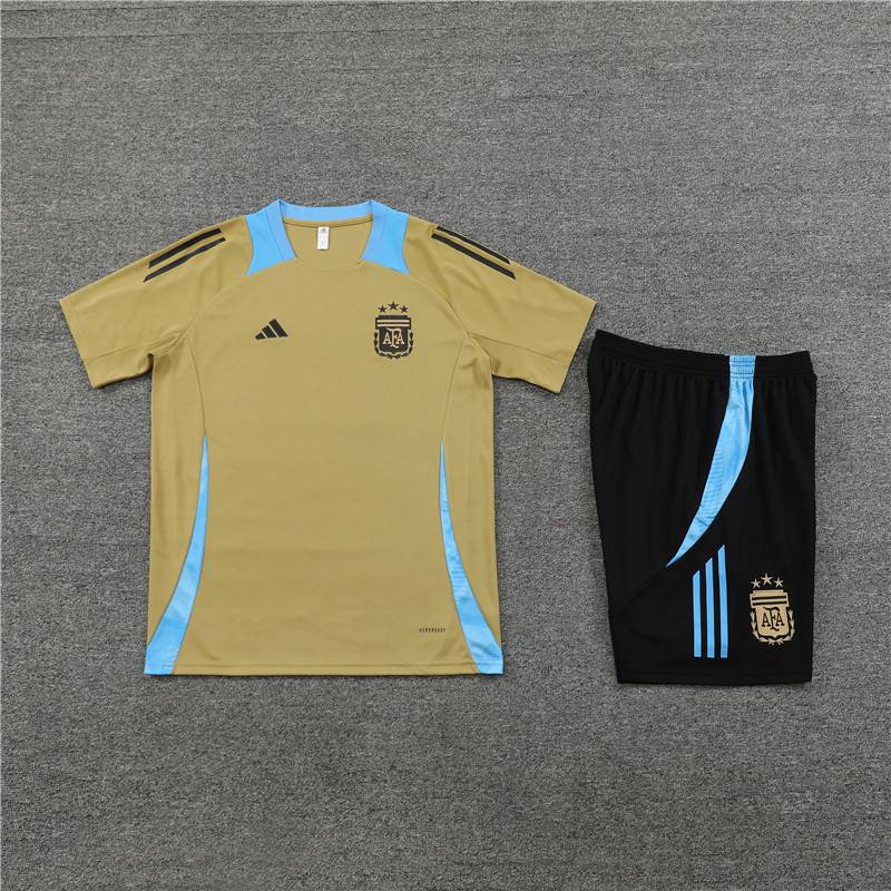 Real Madrid short -sleeved football uniform 24 Barcelona Barcelona AC Milan adult children custom competition football uniform Messi