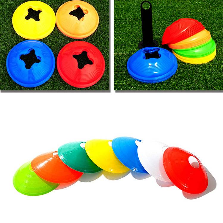 Football logos, sign discs, colourd signboards, barrier footballer training supplies