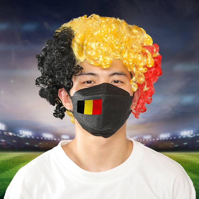 2024 European Football Cup Fake Bar KTV Mall Fans Dress up at the atmosphere of Atmosphere