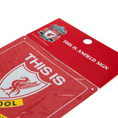 Liverpool official authentic football commemorative fan products team emblem Afield Stadium metal house brand spot