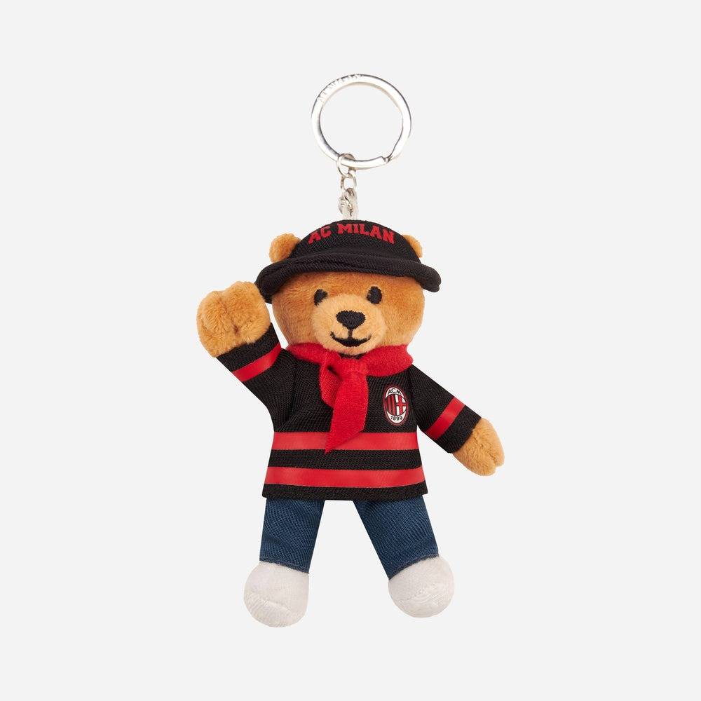 The key to the teddy bear, ac-Milan football, next to the official real-chain teddy fan present