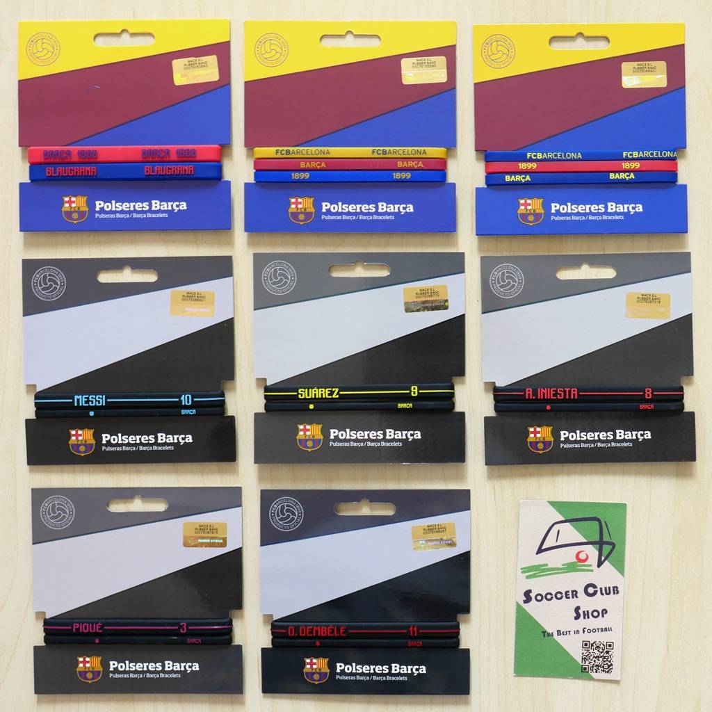 Barcelona Barcelona Fan Fan Fans Products Monument Messi Silicone Sports Blind wristband Gifts