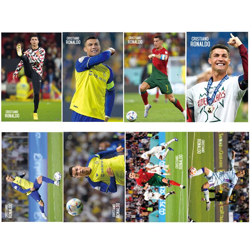 C Romanian poster wall sticker Portuguese football fans peripheral souvenir dormitory decoration high -definition wall murals