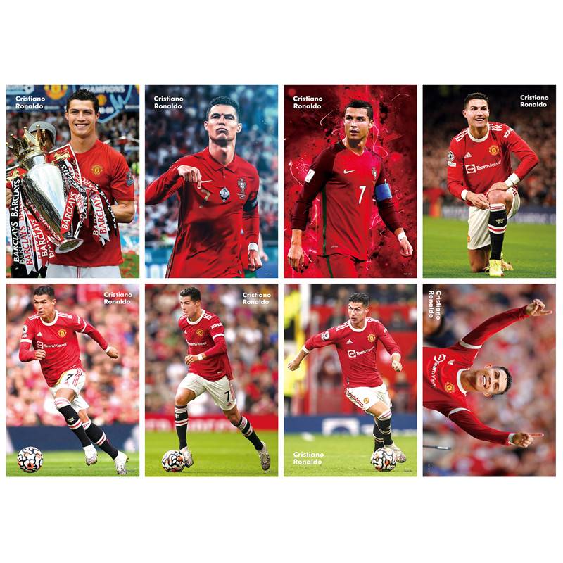 C Romanian poster wall sticker Portuguese football fans peripheral souvenir dormitory decoration high -definition wall murals